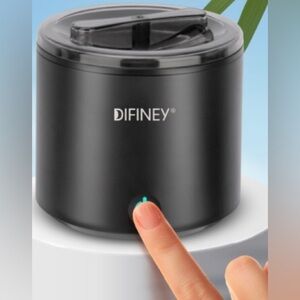 Professional Ultrasonic Jewelry Cleaner Black NIB Travel Friendly